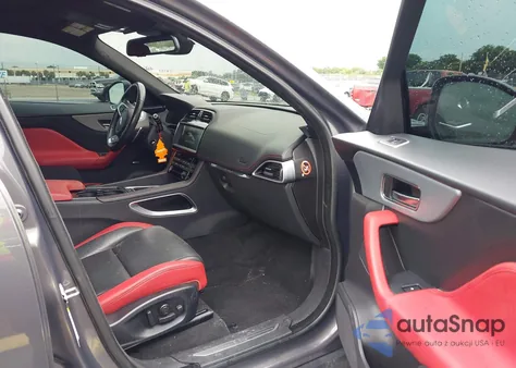 2017 Jaguar F-Pace S из США, поврежденный, VIN SADCM2BV1HA095328